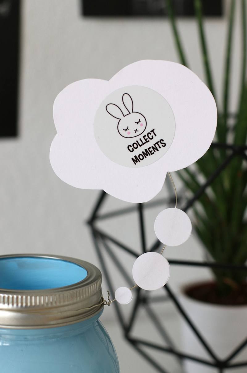 Neben verschiedenen Farben können Erinnerungsgläser auch mit Namensetiketten von StickerKid markiert werden: so wird nichts mehr vertauscht.